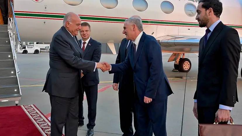 Assigned by President of the Republic, Mr. Attaf on official visit to Belarus