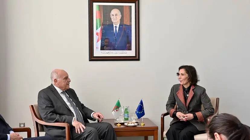 Mr. Attaf Holds Talks with the EU Commissioner for Preparedness, Crisis Management and Equality in New York