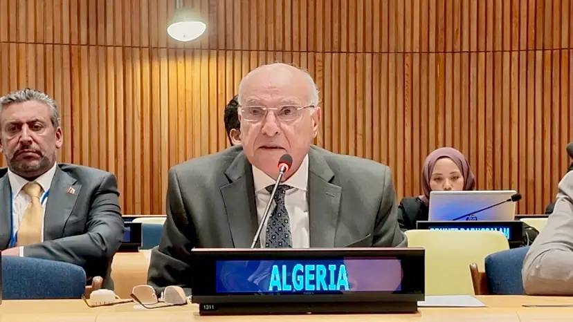 السيد عطاف يشارك في الحوار رفيع المستوى بمناسبة الذكرى الخامسة لإطلاق مبادرة التنمية العالمية