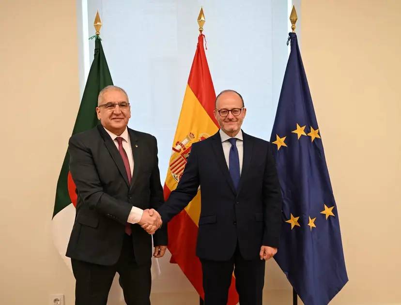 Mr. Magramane co-chairs, alongside his Spanish counterpart, the session of Algerian-Spanish political consultations in Madrid