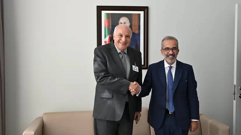 Mr. Attaf had talks with his Portuguese counterpart